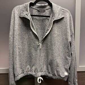 Vuori Half Zip Cropped Sweater